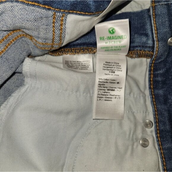 J Crew Women's 9" Vintage Slim Straight Jeans,  Sz 30 (US 10), Mid-Rise... - Picture 9 of 10